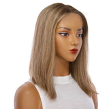 16" Divine Lace Top Wig Medium Blonde w/ Highlights