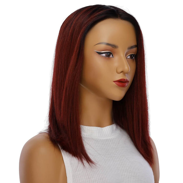 16" Divine Lace Top Wig Merlot Red
