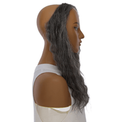 16" Hairline Topper #Grey B (more grey) Wavy