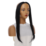 16" Hairline Topper #Jet Black