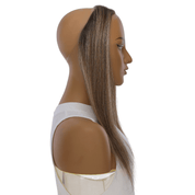 16" Hairline Topper #Medium Brown w/ Highlights