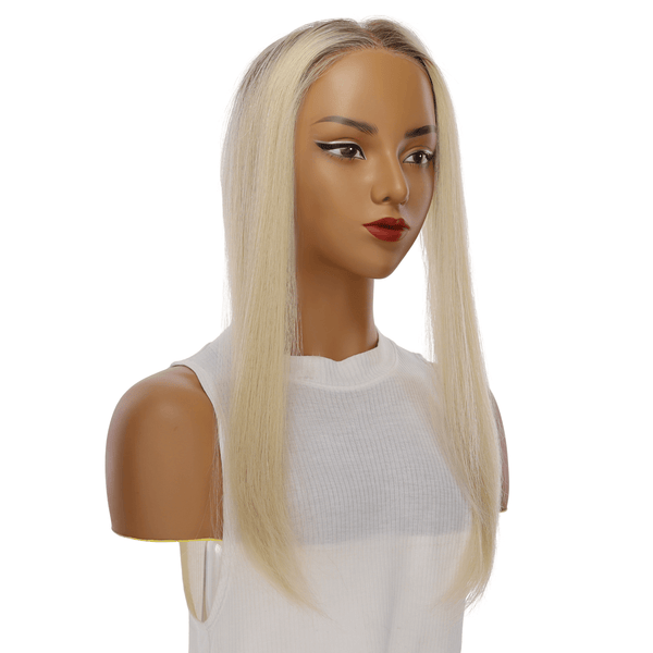 16" Hairline Topper #Platinum Blonde 2.0