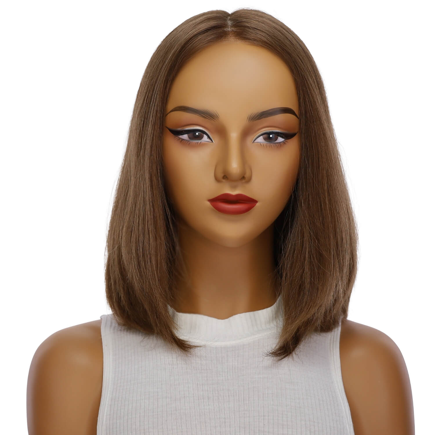 16" Luxe Silk Top Wig #10 Neutral Light Brown