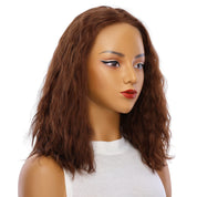 16" Naomi Silk Top Wig Auburn Wavy