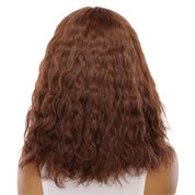 16" Naomi Silk Top Wig Auburn Wavy