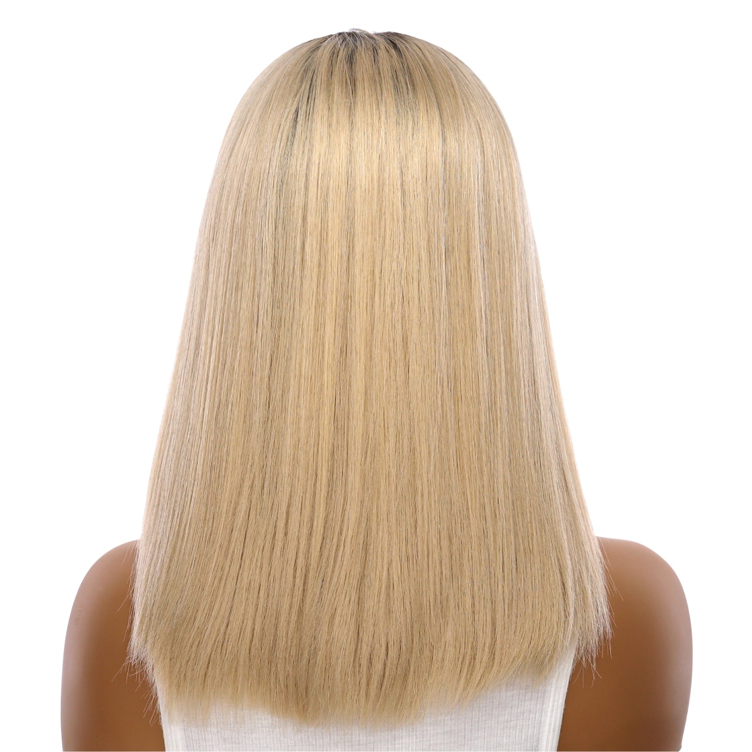 16" Naomi Silk Top Wig Beige Blonde