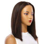 16" Naomi Silk Top Wig Dark Brown
