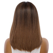 16" Naomi Silk Top Wig Dark Brown Ombre