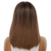 16" Naomi Silk Top Wig Dark Brown Ombre