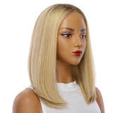 16" Naomi Silk Top Wig Golden Blonde