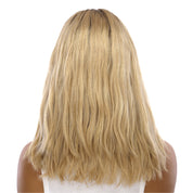 16" Naomi Silk Top Wig Golden Blonde Wavy