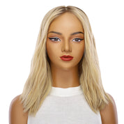16" Naomi Silk Top Wig Golden Blonde Wavy