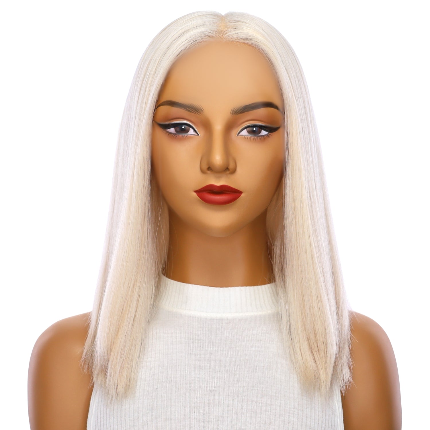 16" Naomi Silk Top Wig Ice Blonde
