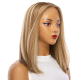 16" Naomi Silk Top Wig Medium Blonde