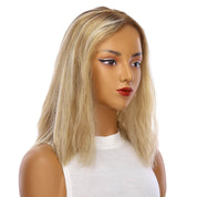 16" Princess Silk Top Wig Ash Blonde Wavy