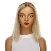 16" Princess Silk Top Wig Ash Blonde Wavy