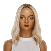 16" Princess Silk Top Wig Beige Blonde