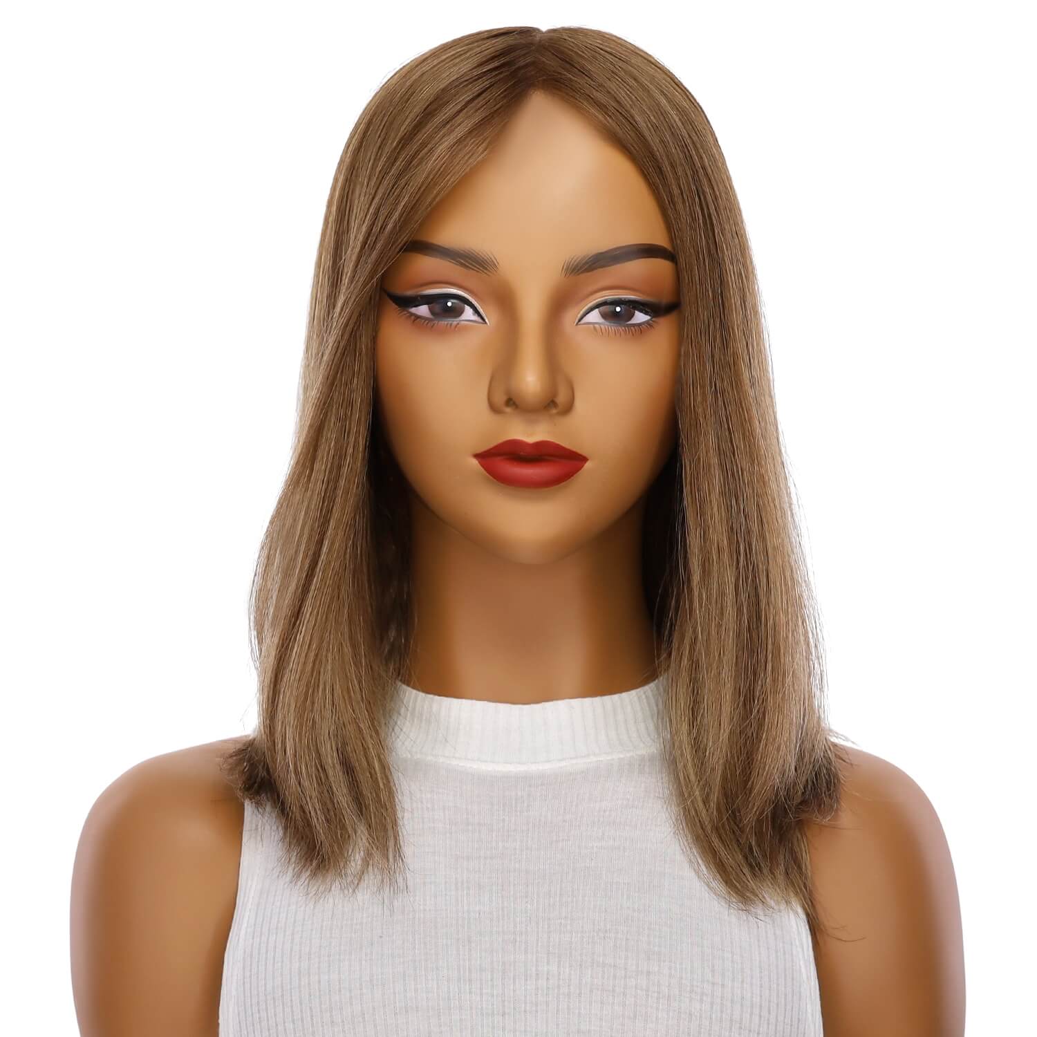 16" Princess Silk Top Wig Light Brown Babylight