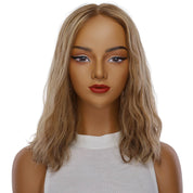 16" Princess Silk Top Wig Medium Blonde Wavy