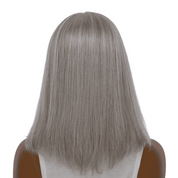 16" Princess Silk Top Wig Snow Grey