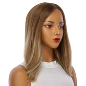 16" Jade Silk Top Topper Light Brown Babylight