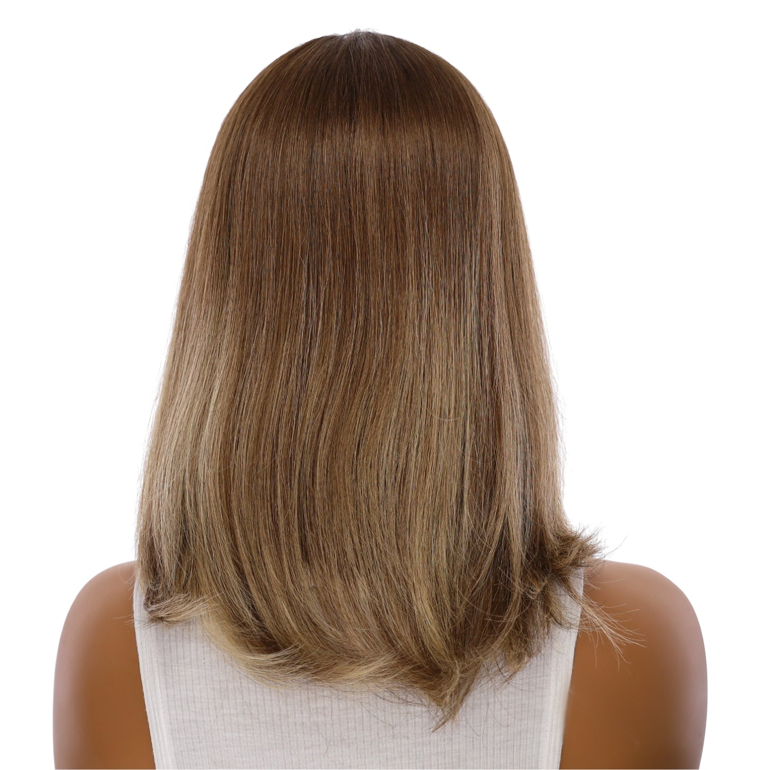 16" Jade Silk Top Topper Light Brown Babylight