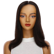 16" Jade Silk Top Topper Soft Black