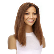 16" Divine Luxe Lace Top Wig #27/30 Strawberry Blonde