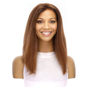 16" Divine Luxe Lace Top Wig #27/30 Strawberry Blonde