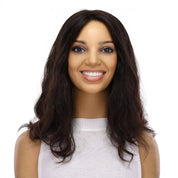 16" Divine Lace Top Wig Natural Black Wavy