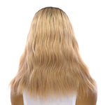 16" HatFall Wig Platinum Blonde Wavy