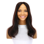 18" Topaz Lace Top Topper #1B Black