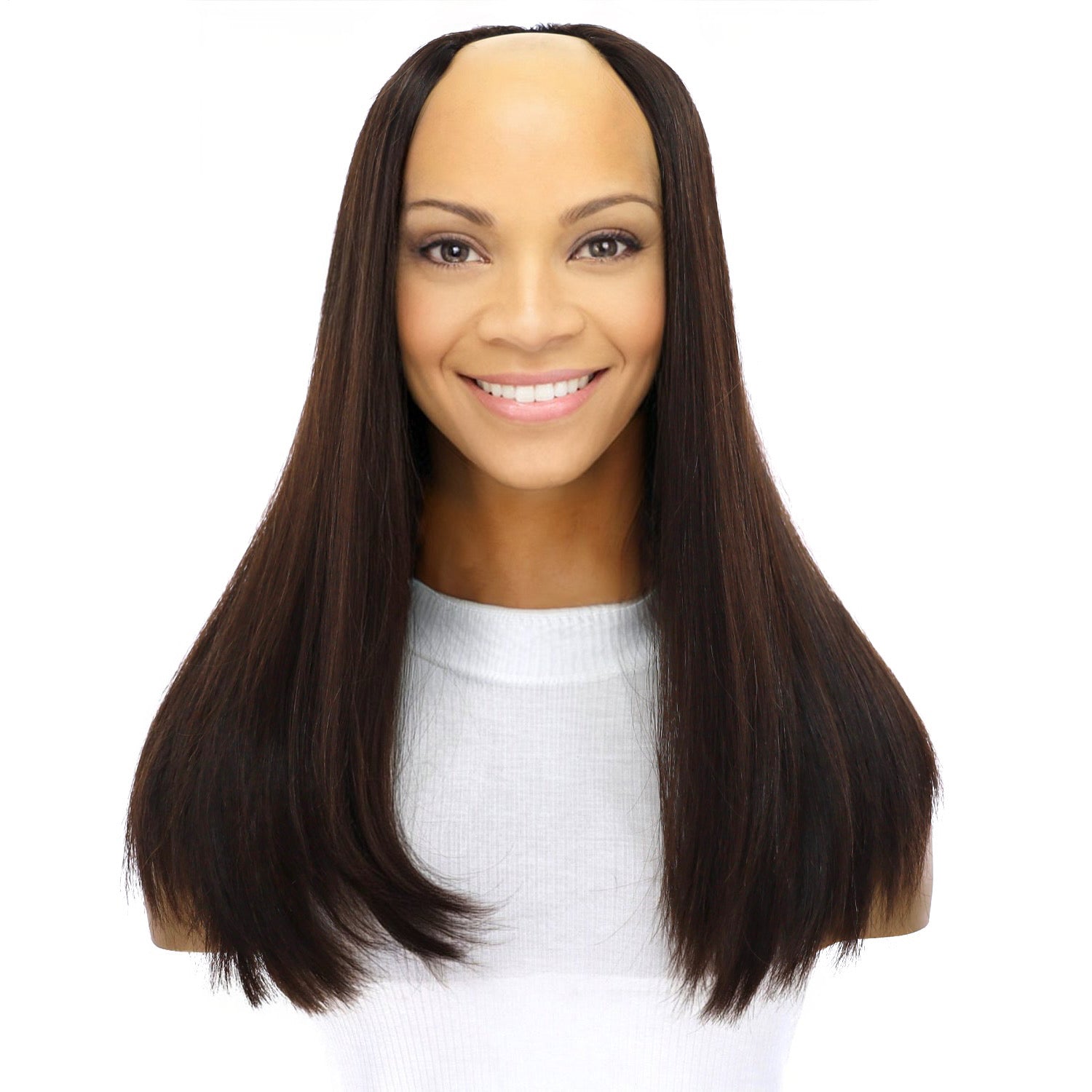 18" U-Shape Topper #4 Dark Brown