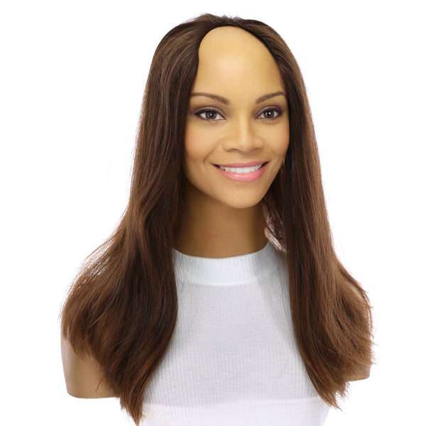 18" U-Shape Topper #8 Warm Medium Brown