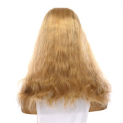 18" Topaz Lace Top Topper Golden Blonde Wavy