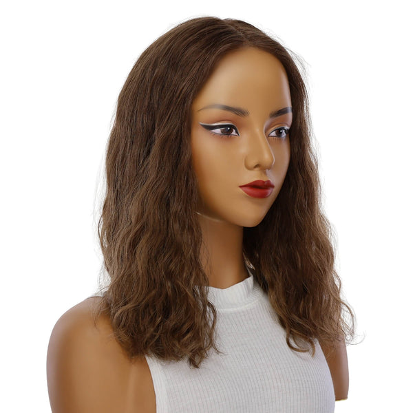18" Princess Silk Top Wig Medium Brown Babylight Wavy