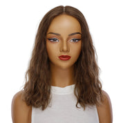 18" Princess Silk Top Wig Medium Brown Babylight Wavy
