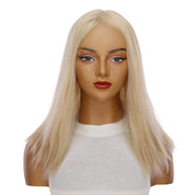 18" Princess Silk Top Wig Beige Blonde w/ No Rooting Wavy