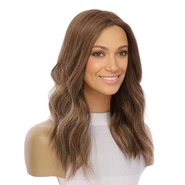 18" Princess Silk Top Wig Light Brown Babylight