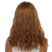 18" Princess Silk Top Wig Strawberry Blonde Wavy