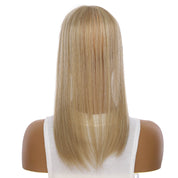 18" Topaz Lace Top Topper Ash Blonde w/ No Rooting