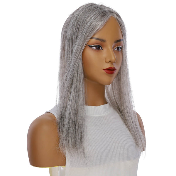 18" Topaz Lace Top Topper Silver Fox