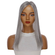 18" Topaz Lace Top Topper Silver Fox