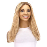 18" Princess Silk Top Wig Golden Blonde Wavy