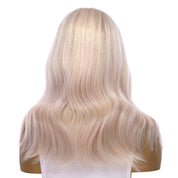 18" Princess Silk Top Wig Ice Blonde