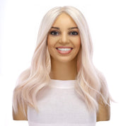 18" Princess Silk Top Wig Ice Blonde