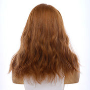 18" Princess Silk Top Wig Strawberry Blonde Wavy