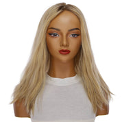 19" Nicole Silk Top Wig Golden Blonde Wavy
