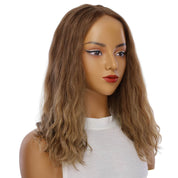19" Nicole Silk Top Wig Light Brown Babylight Wavy