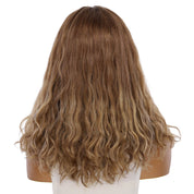 19" Nicole Silk Top Wig Light Brown Babylight Wavy